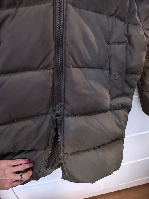 ZARA puchowa kurtka rozm 140 oversize 100% pierze,cena w sklepie 650zl