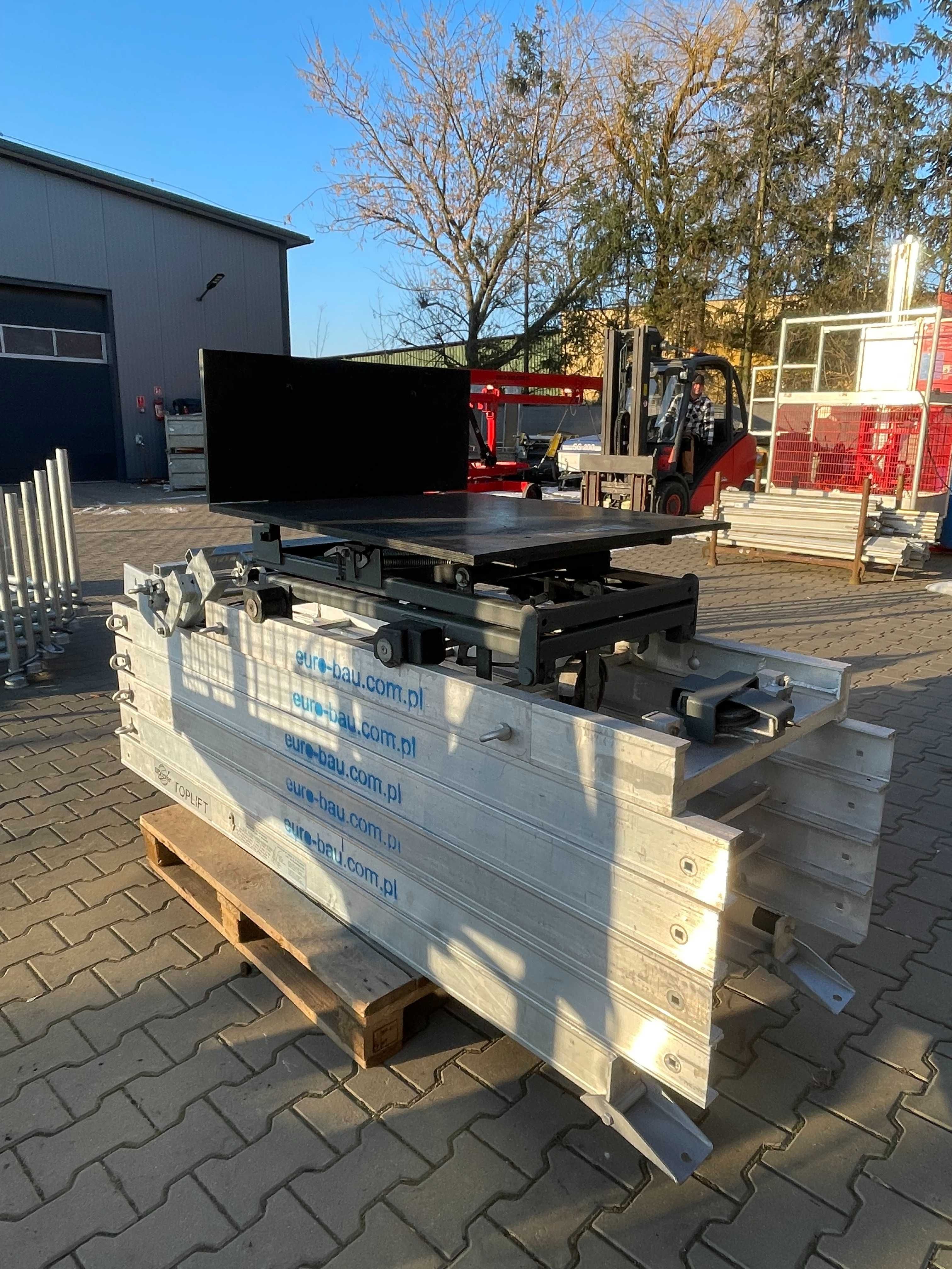 Winda drabina dekarska Bocker Top-Lift 250 Steinweg wciągarka Nr109