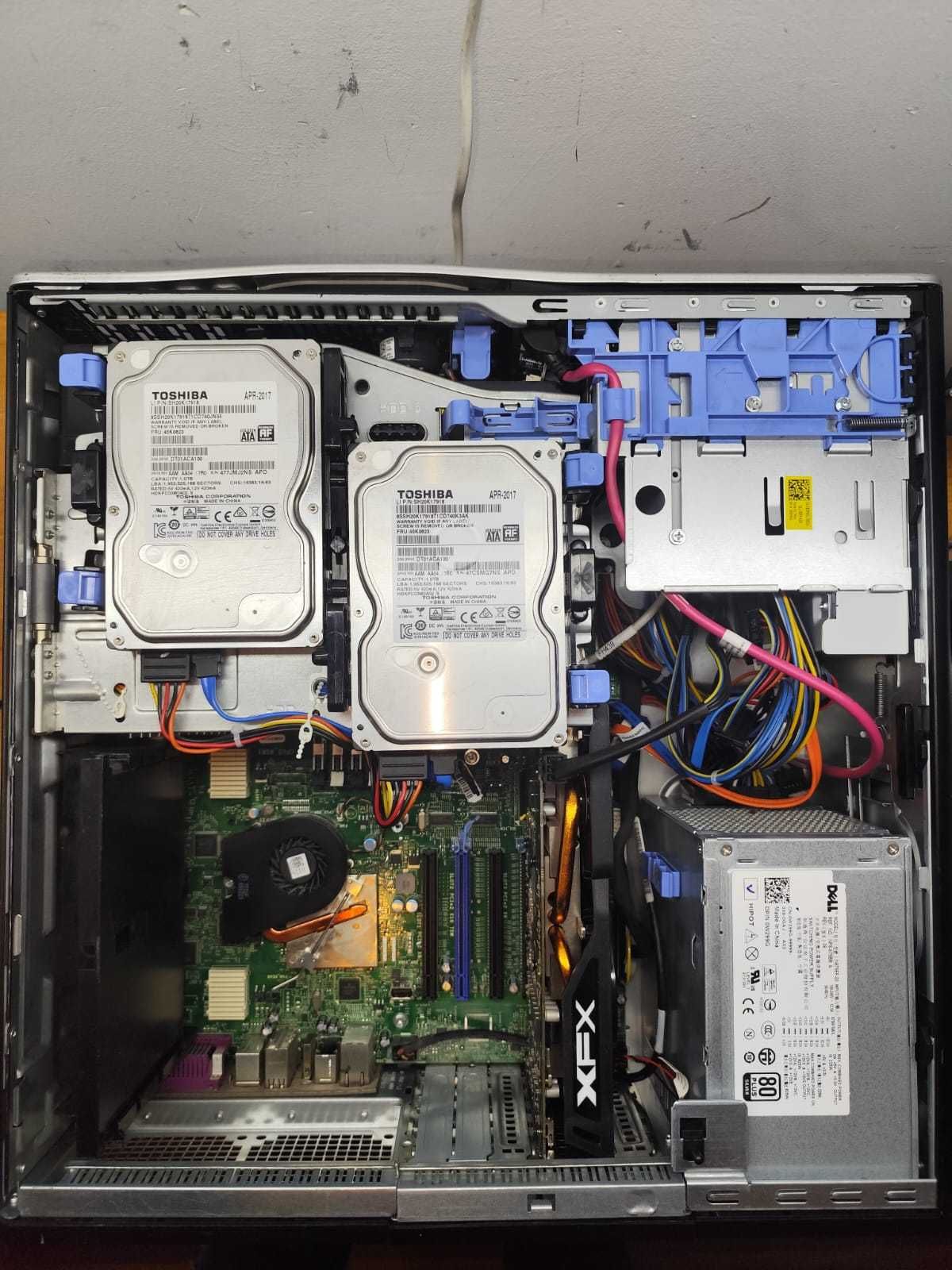 Komputer gamingowy i do pracy.6rdzeni,48GB RAM+RX570 8GB+monitor+akces