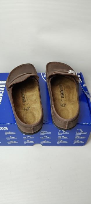 NOWE klapki damskie Birkenstock Naples Wrapped Habana rozmiar 37/38