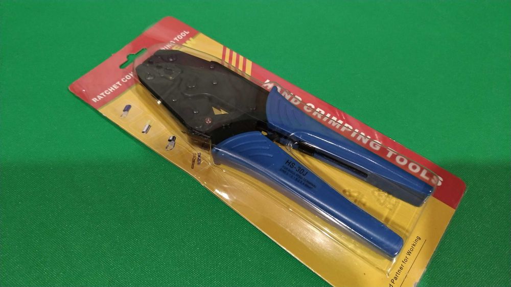 Обжимка прес клещи для изолированных клемм наконечников