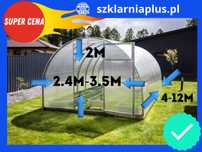 Szklarnia tunelowa 3m/4m poliwęglan 4mm Mocna!!! darmowa dostawa