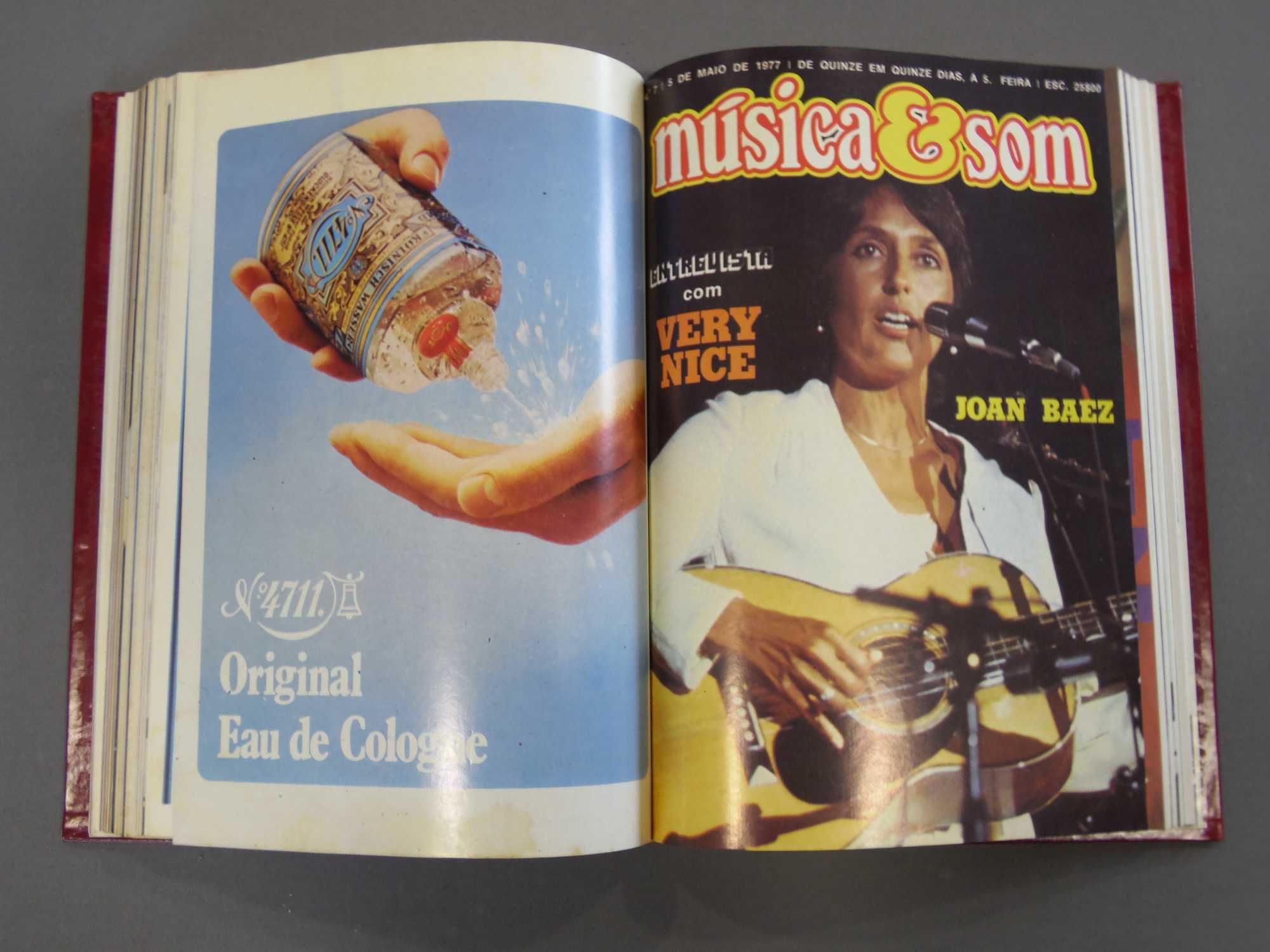 Revista Musica & Som - Números 1 a 10 encadernados