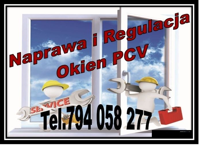 Naprawa i serwis okien PCV