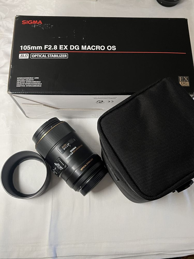 Sigma 105 mm f 2.8 EX DG MACRO OS (Canon)