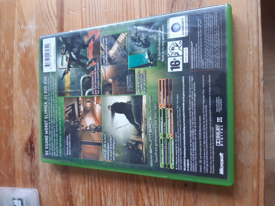 Gra Splinter Cell Chaos Theory Xbox