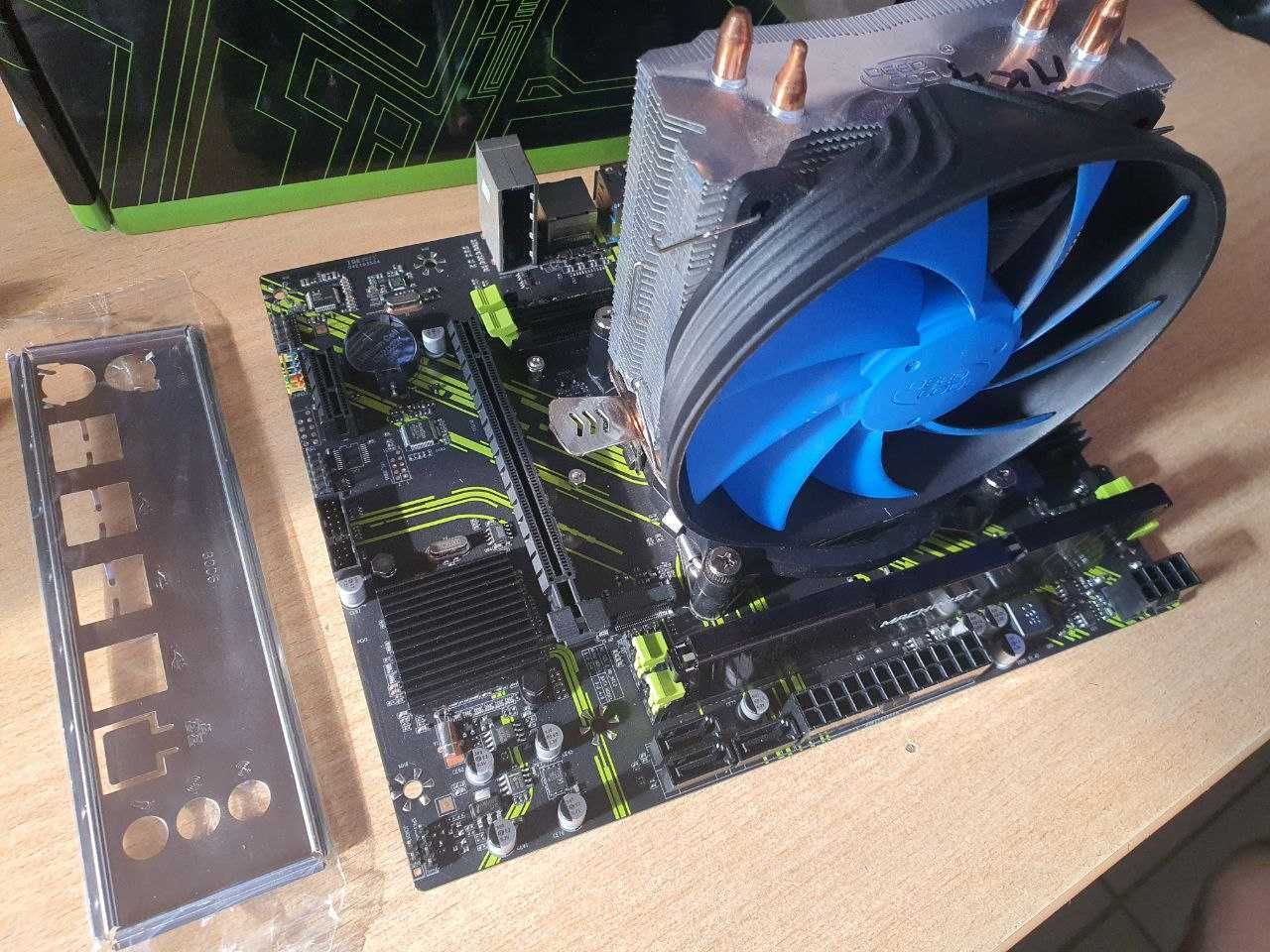 Матер плата s2011v3 X99 PR9 с Xeon 2650v4 24 потока 16 Гб DDR4.