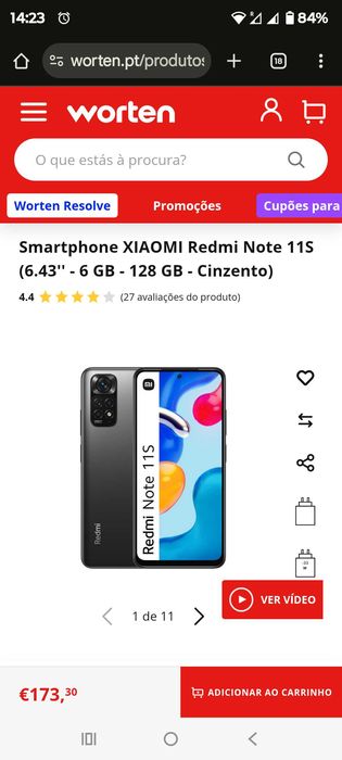 Xiaomi redmi note 11s