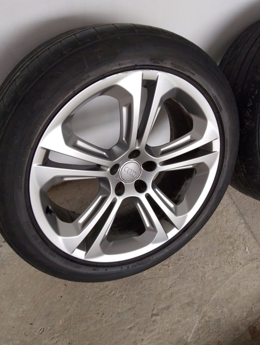 Felgi koła aud alufelgi z oponami  s line  q5 q7 a4 a5 A7 5x112 20 cal