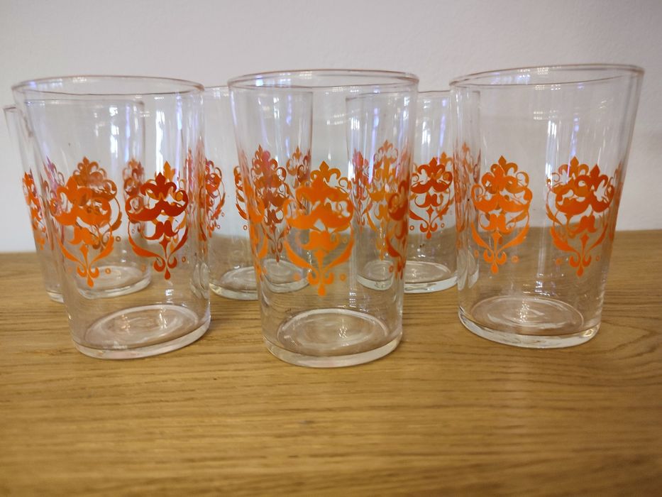 Szklanki z PRl orginalne