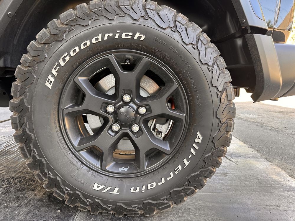 Диски Jeep Wrangler Rubicon JL 17'' оригинал