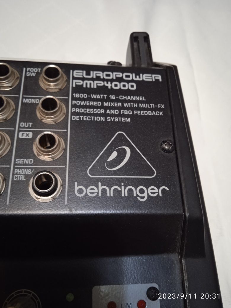 Berhringer europower pmp4000