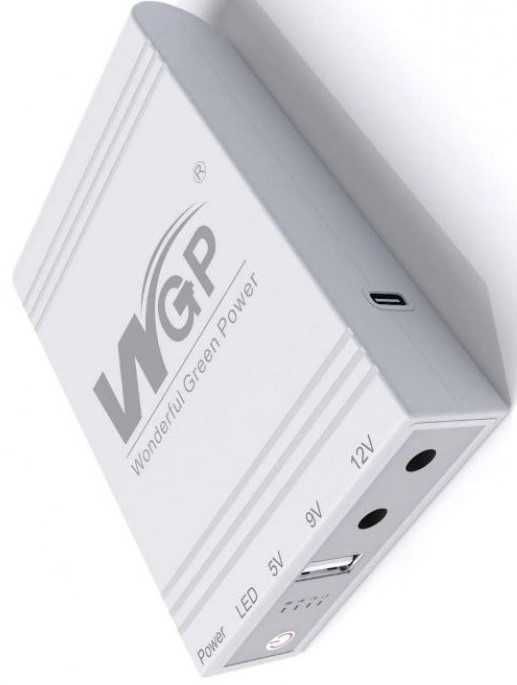 Зовнішня батарея/WGP Mini 5V/9V/12V 10400 mAh