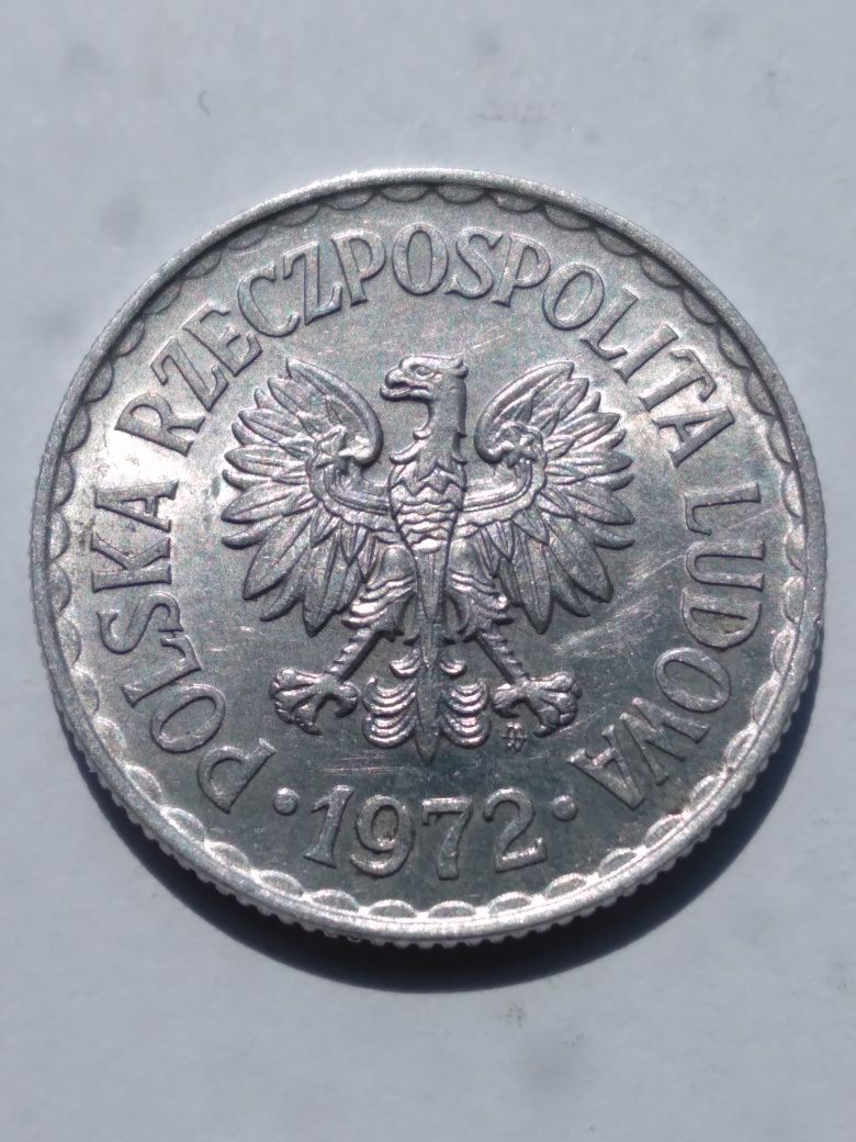 1 złoty 1972 i 1 złoty 1974 prl