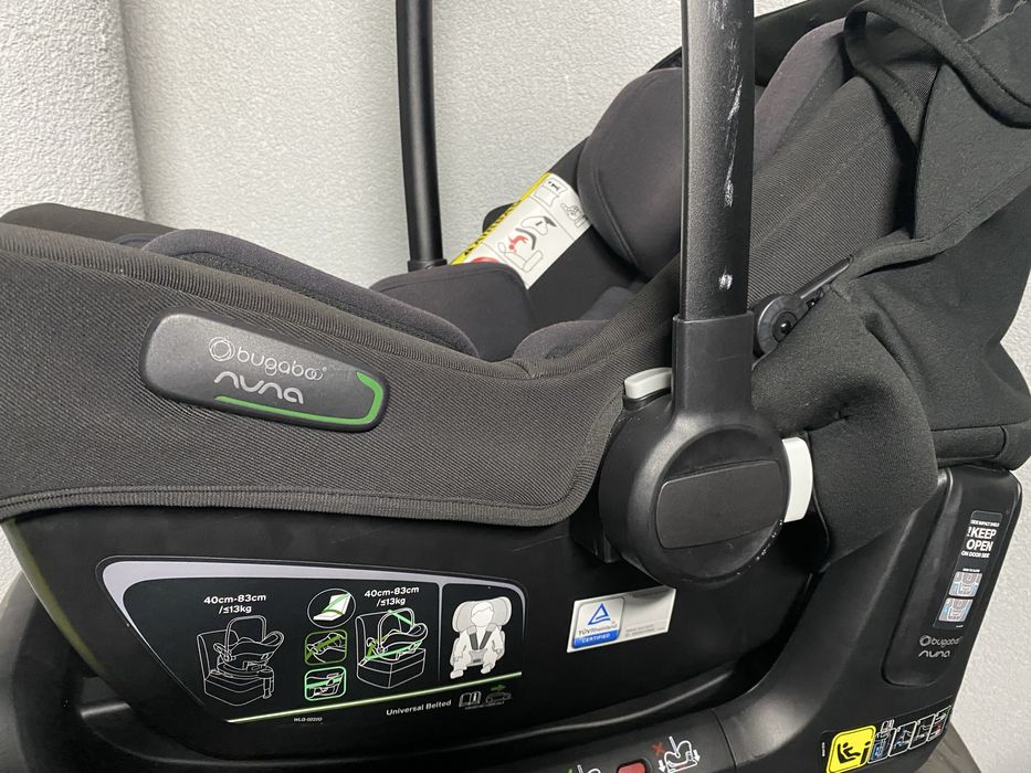 Автокрісло 0+ Bugaboo Turtle Air by Nuna Black