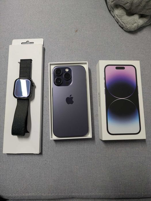 iPhone 14 Pro + Apple Watch Series 10 (Tamanho 46)