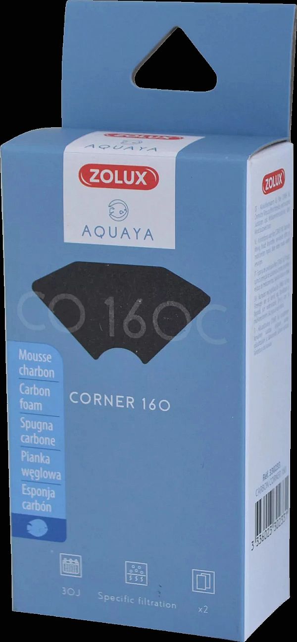 Zolux Aquaya Wkład Carbon Corner 160