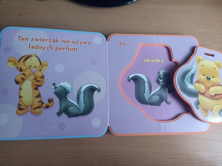Książka aktywizująca "Zwierzęta" Disney