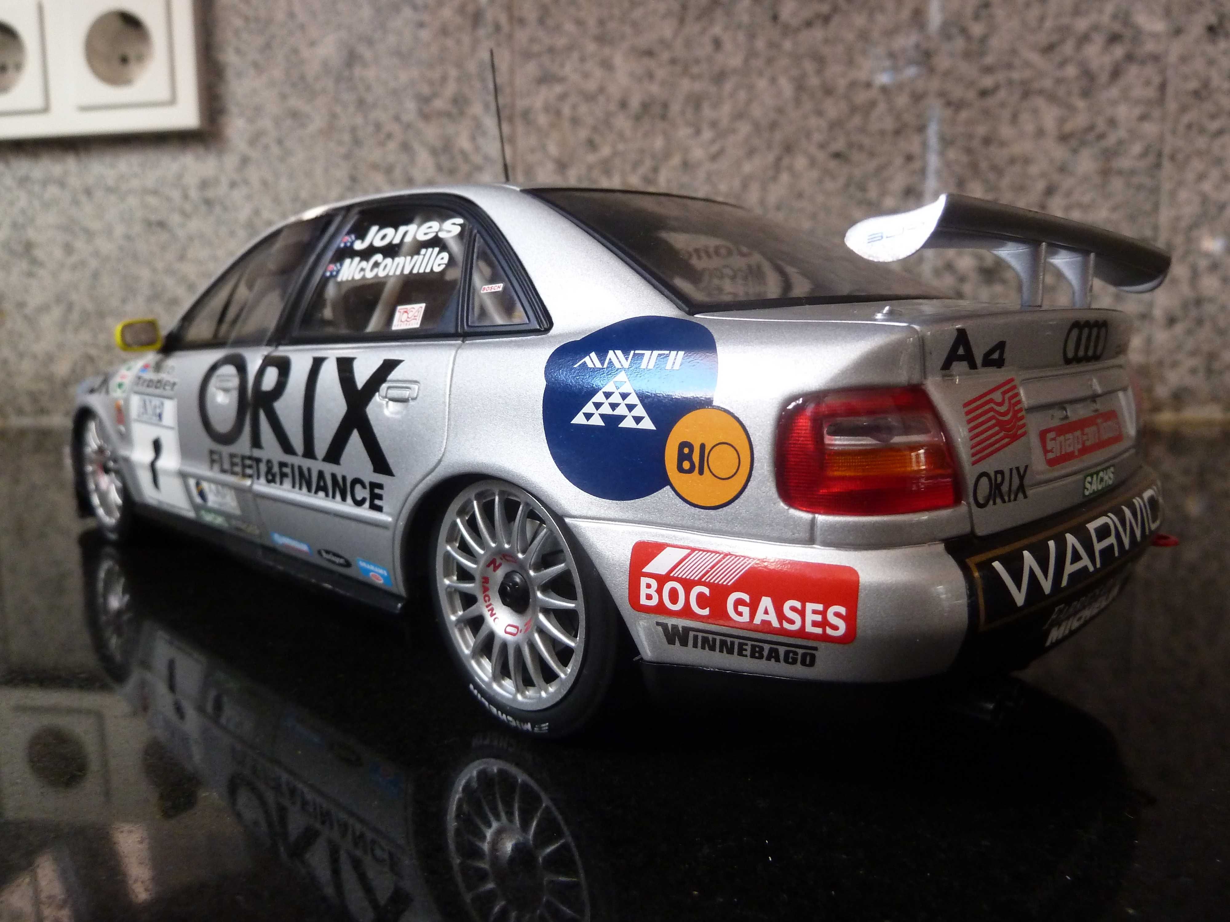 1:18 UT, Audi A4, Orix, 1998, AutoArt, Minichamps