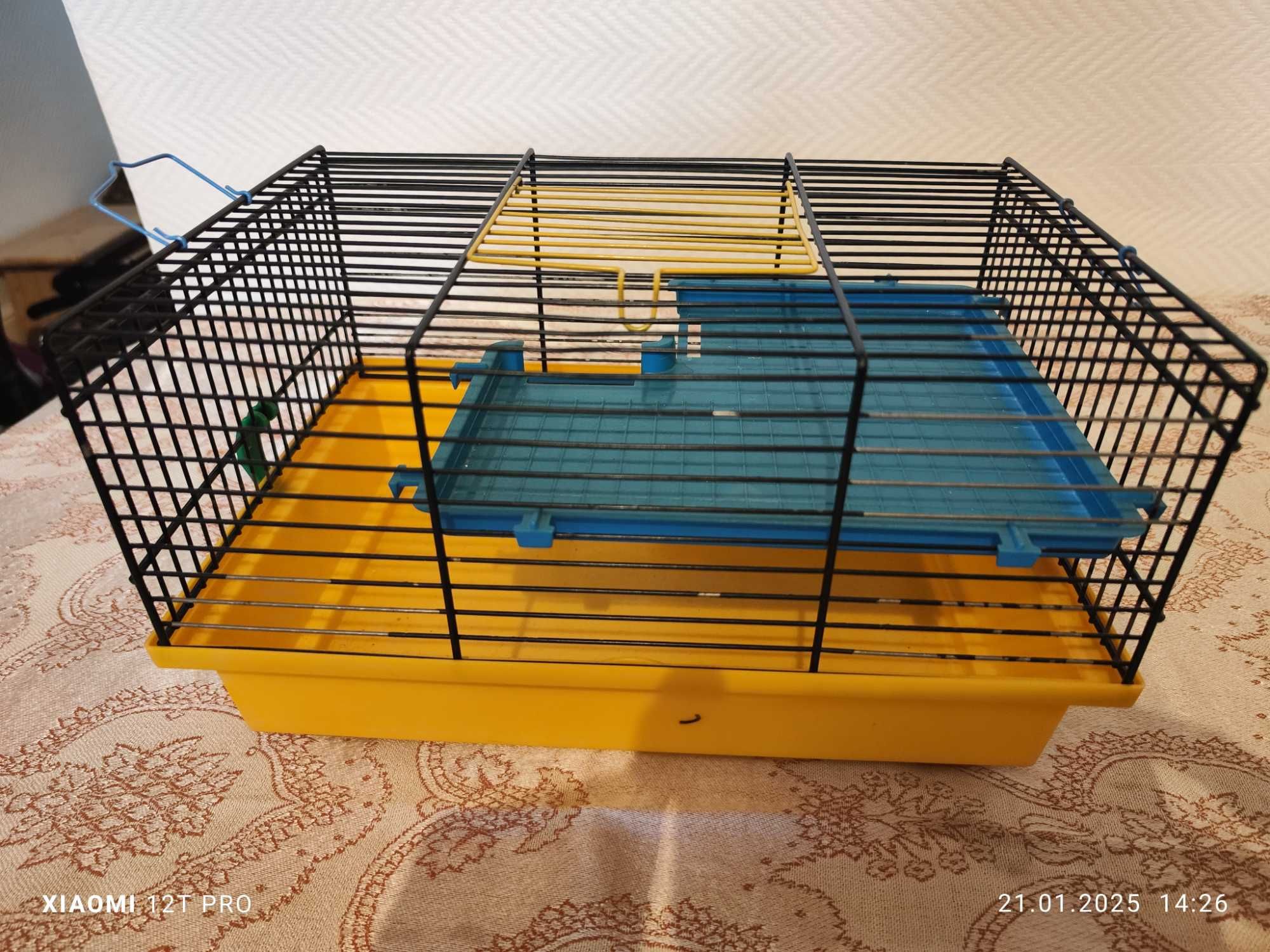 Klatka dla chomika+akcesoria+karma