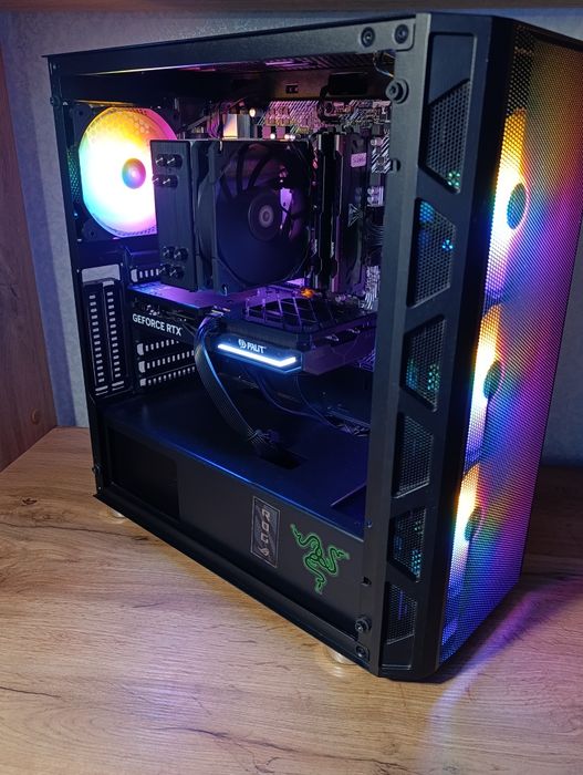 Ігровий ПК + Монітор 165hz rtx 4060ti ryzen 5 5500 16gb 1tb ssd