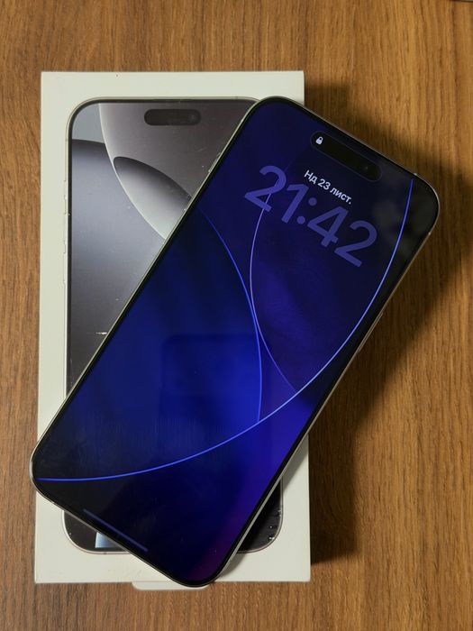 Iphone 16 pro max батарея 100% як новий