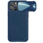 Nillkin CamShield Leather S Case etui iPhone 14 Pro pokrowiec z osłoną