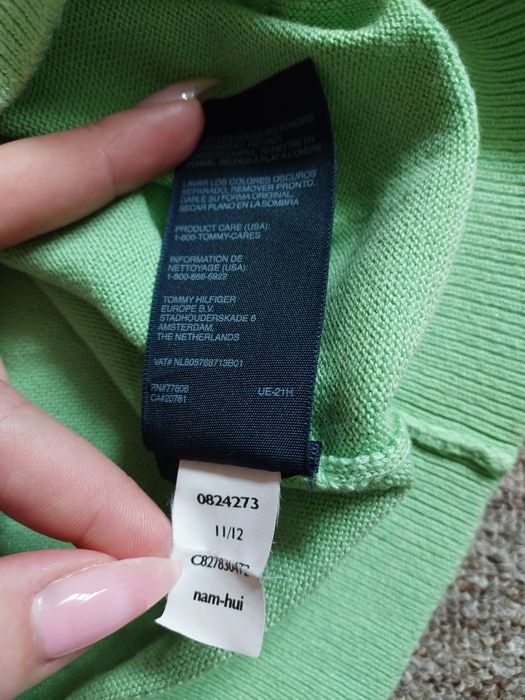 Оригінальний фірмовий светр, джемпер, реглан Tommy Hilfiger
