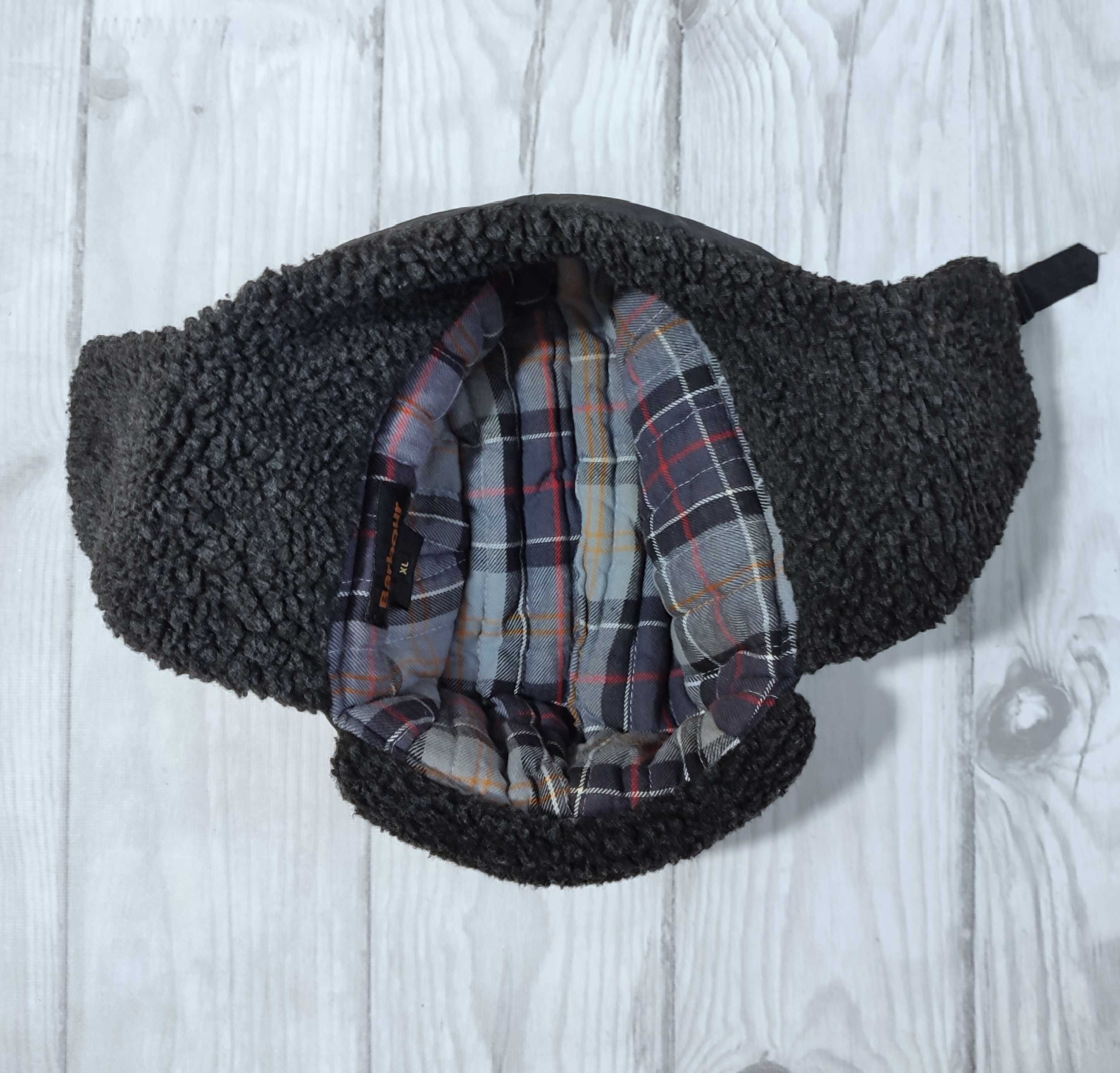 Czapka traperska BARBOUR r. XL