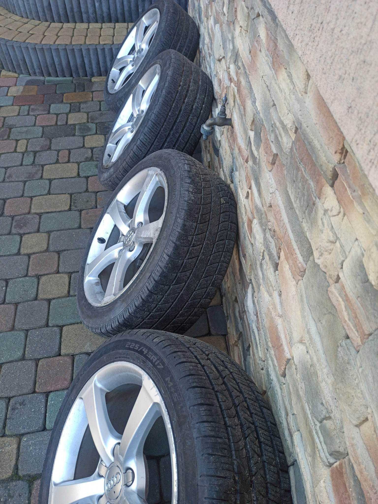 koła audi a3 8v felgi OEM 17 5x112 Pirelli cinturato P7