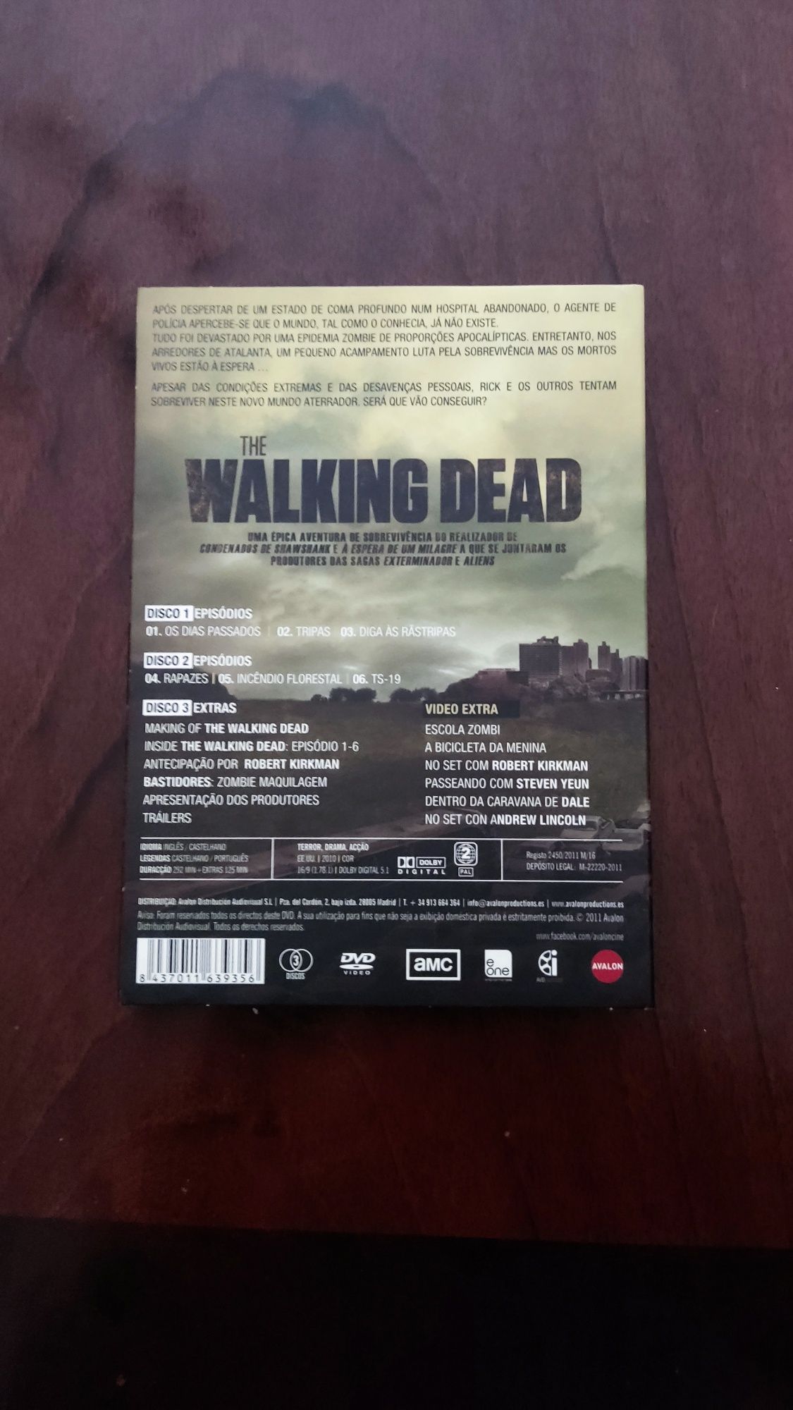 The Walking Dead - 1ª Temporada DVD