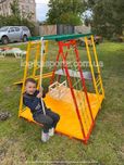 Игровая площадка 1,5- 2 м, горка, качели, детский спортивный комплекс