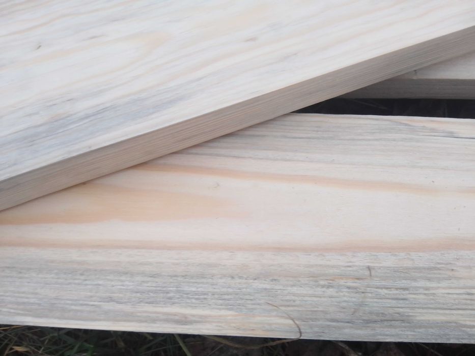 Heblowane deski sosnowe