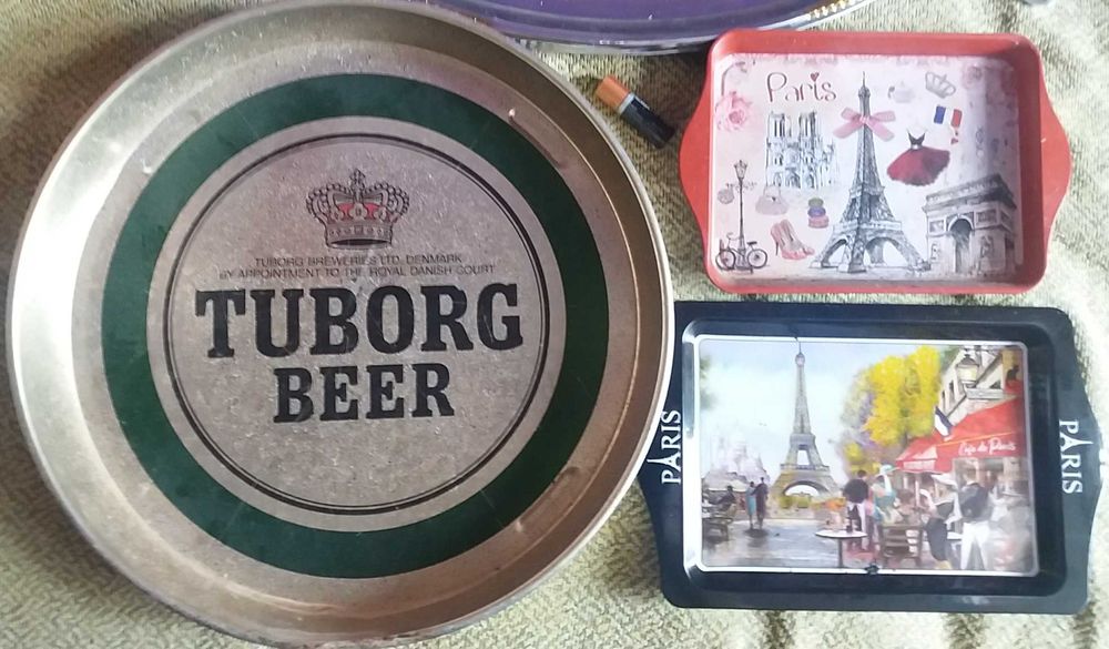 поднос Paris Tuborg подставки тарелки BERGNER-Kaiserhoff нержавейка
