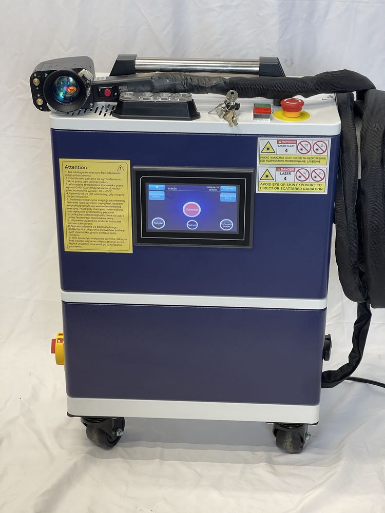 Laser czyszczacy, czyszczarka laserowa puls 13mj  , pulsacyjny 300w