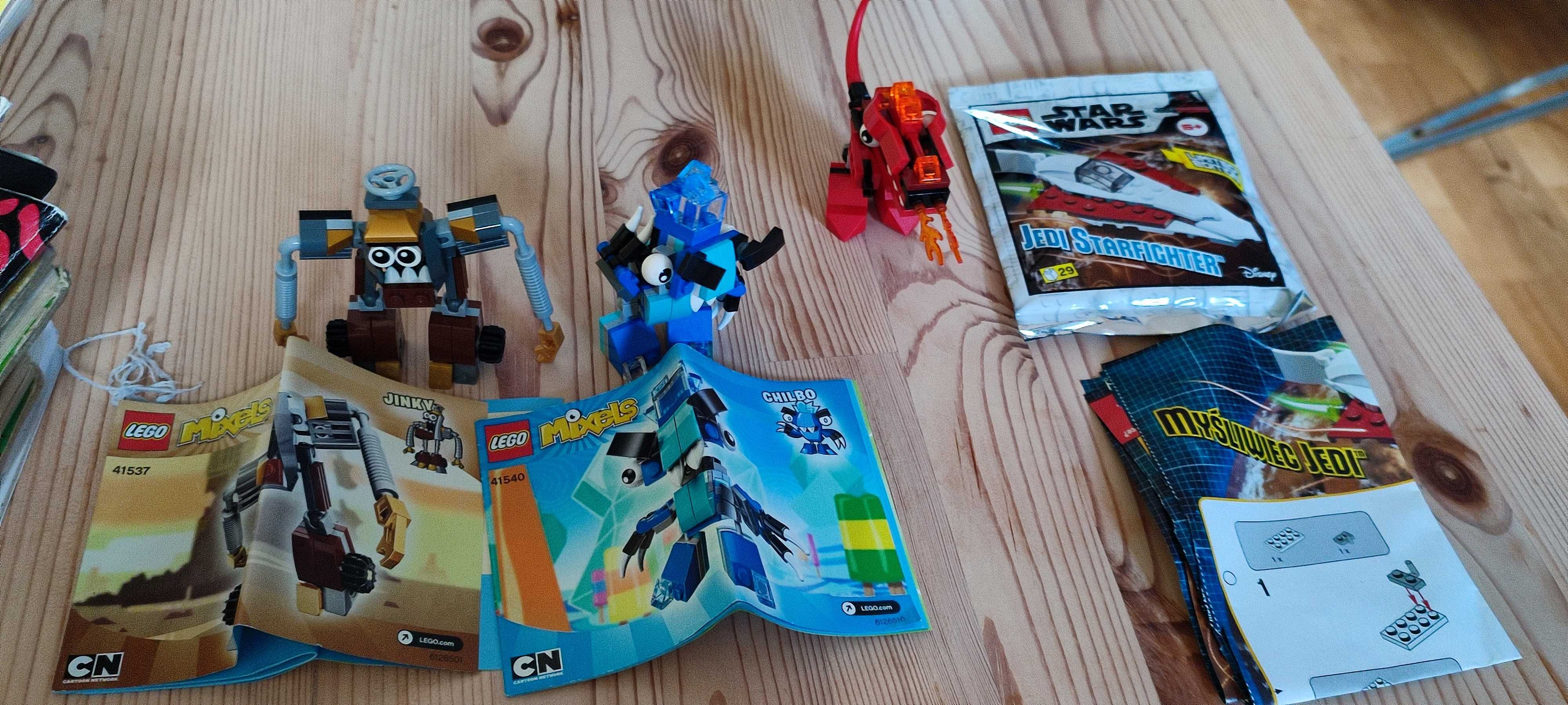 LEGO 3 zestawy Mixels + gratis, 41537, 41540, 41530