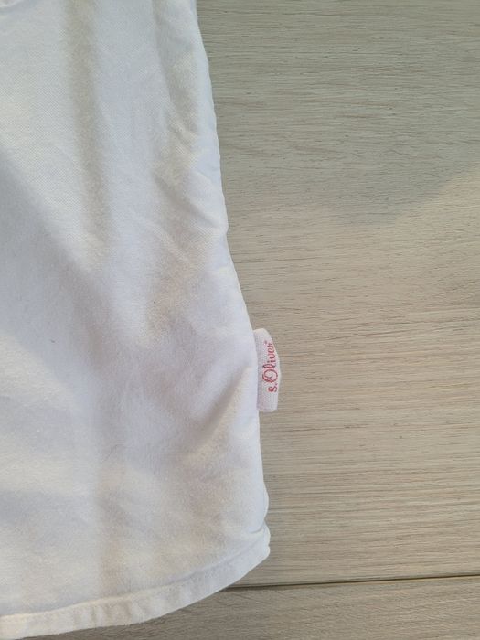 Koszula chłopięca biała S.Oliver rozm. 110 stan idealny
