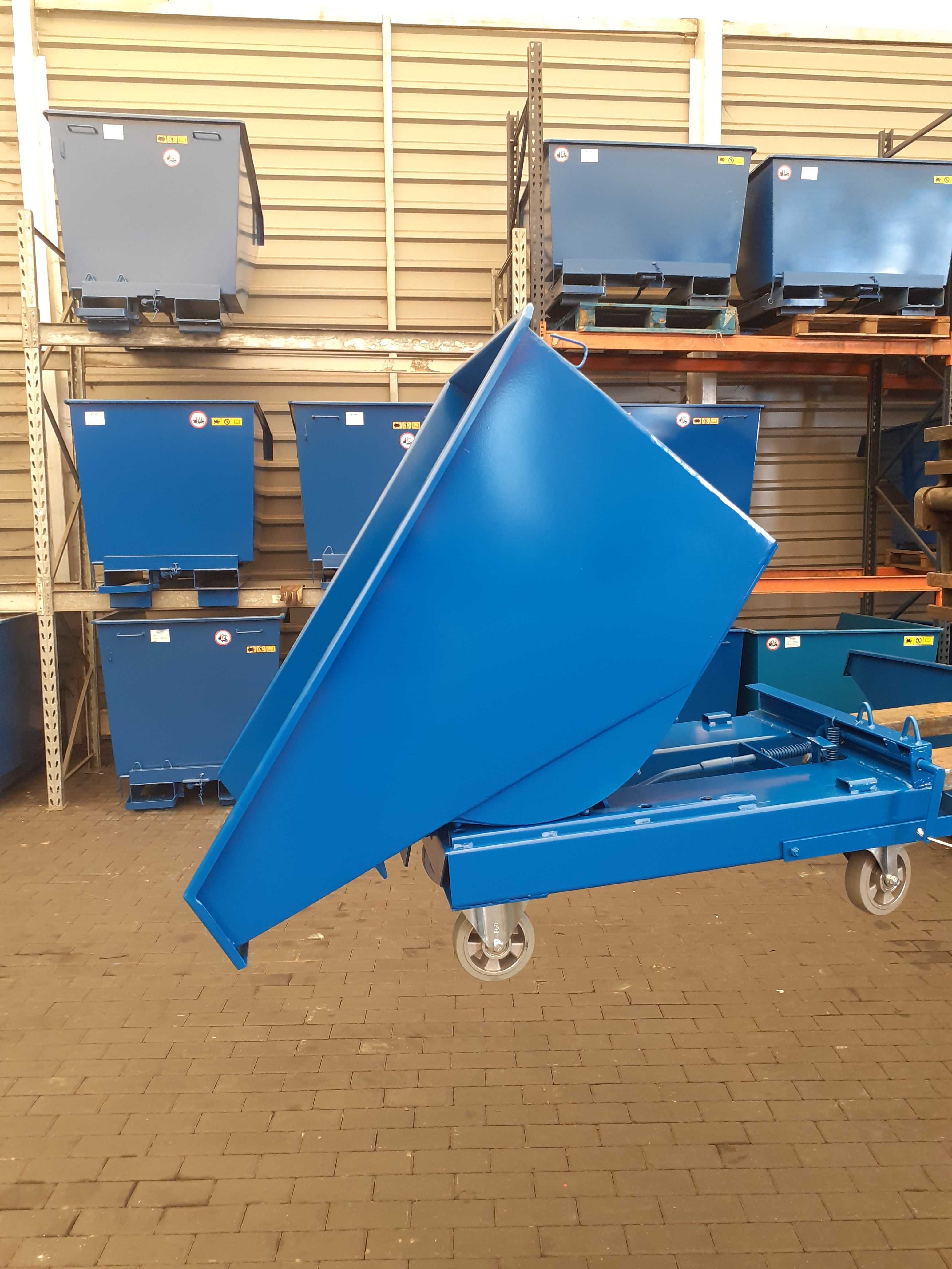 Kontener samowyładowczy do widlaka 300L pod CNC + *prezent gratis*