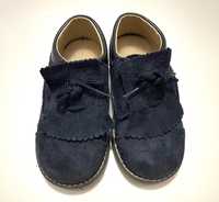 Sapatos carneiras azuis escuros - tamanho 24