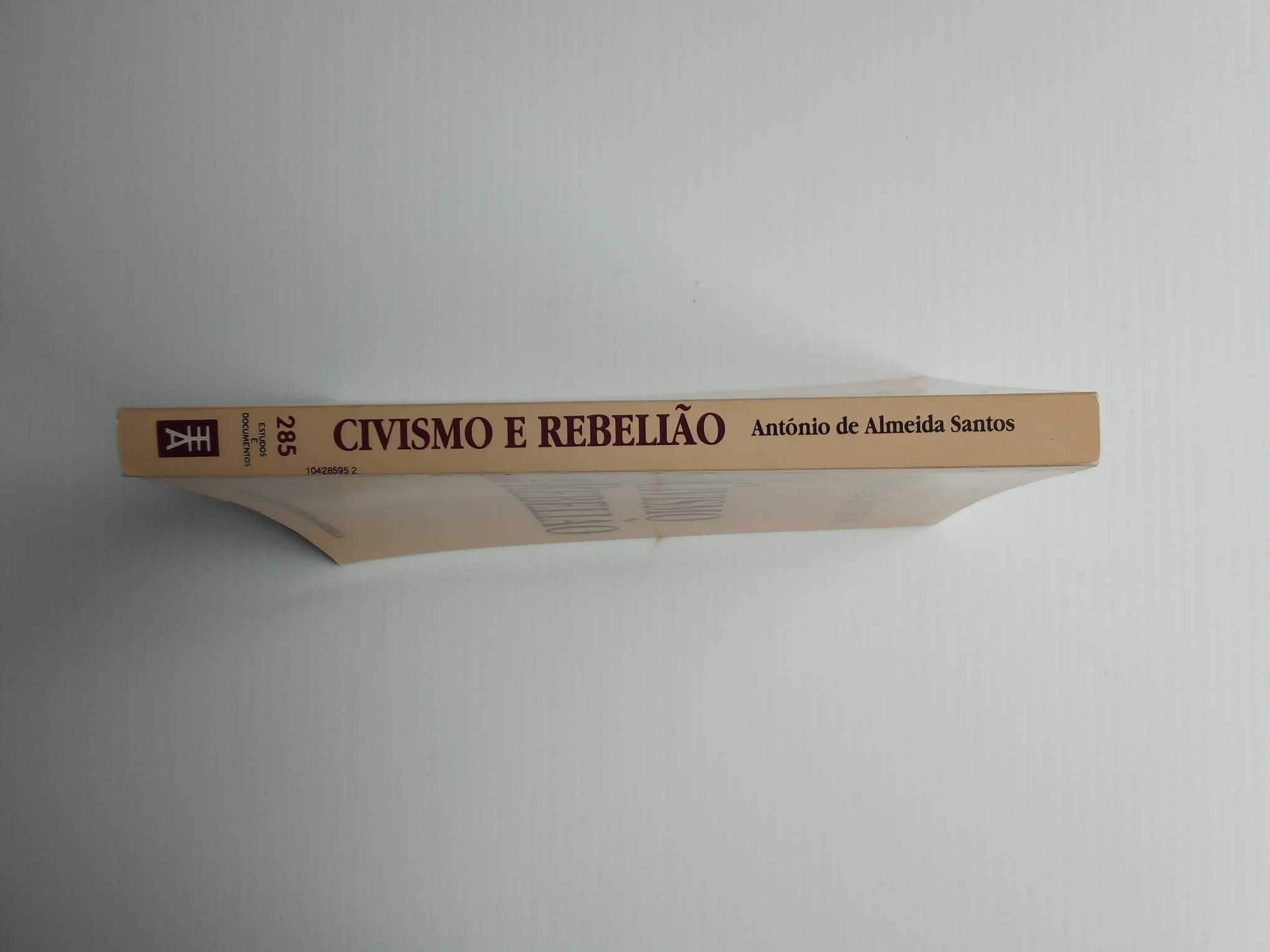 Livro "Civismo e Rebelião", de António de Almeida Santos