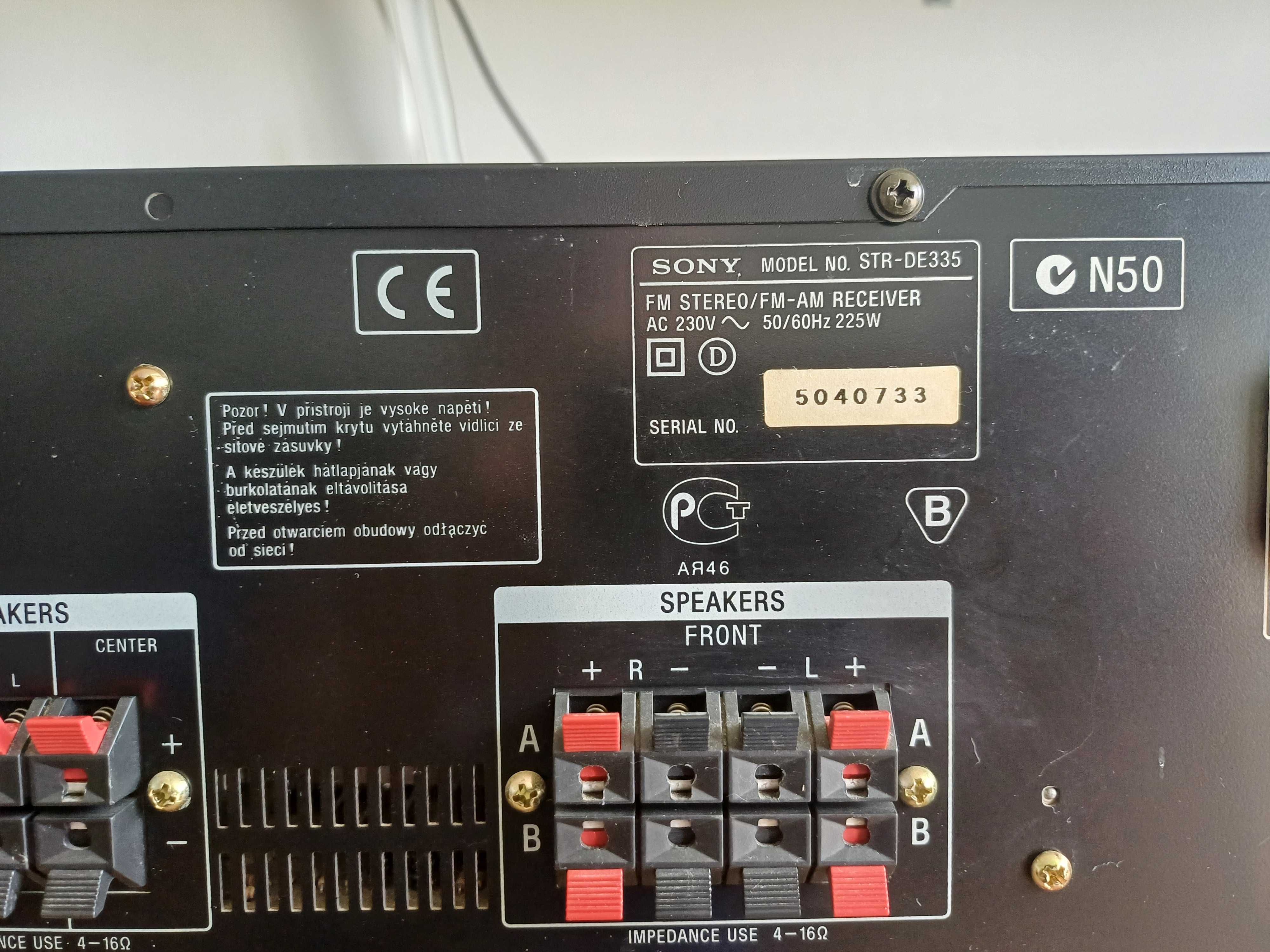 Sony STR-DE 335 amplituner 5.1