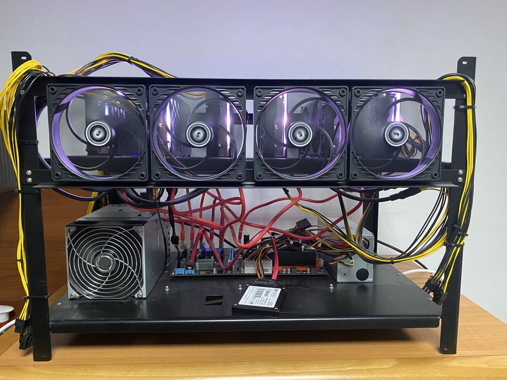 Koparka kryptowalut 6x RTX 3060ti/magazyn energii