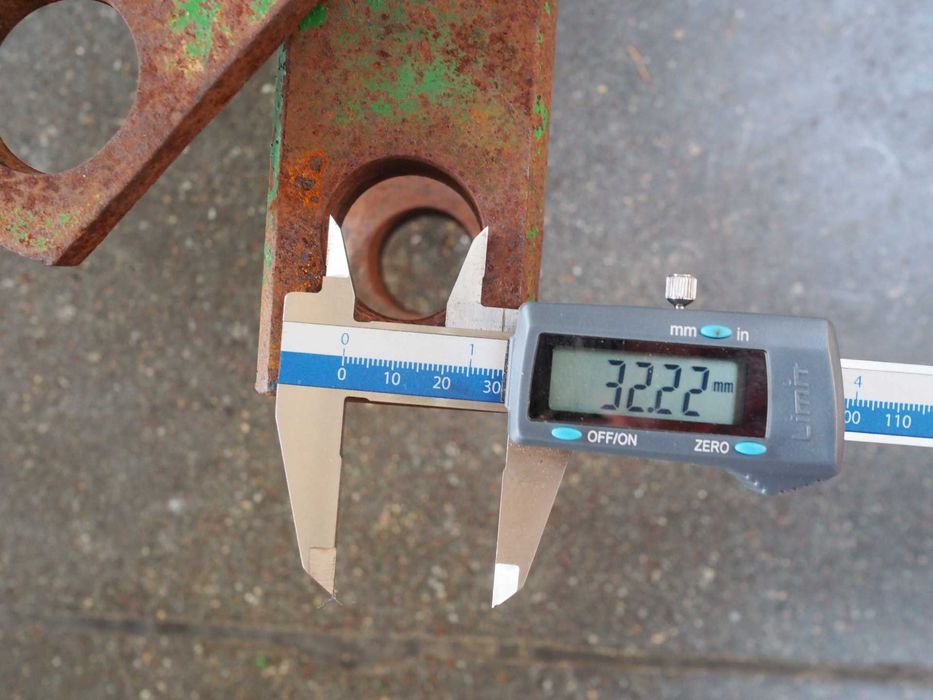 Zaczep belka polowa, John Deere, Ciągnik rolniczy, traktor