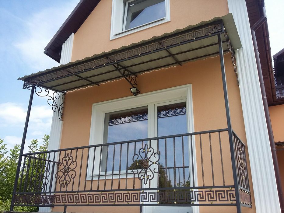 Ворота,козирки,гойдалки,перила,кирнички,двері та інші вироби з металу