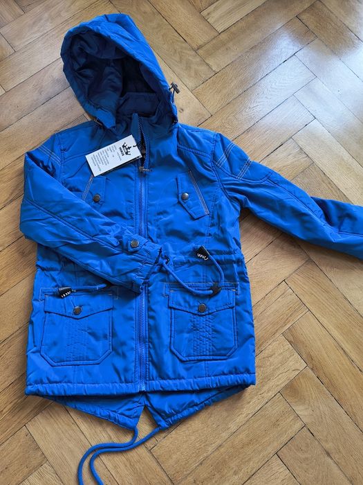 Kurtka ocieplana chłopięca 128