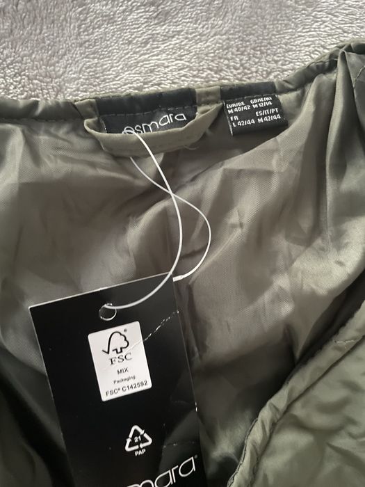 Płaszcz damski, pikowany ocieplany M 40/42 Esmara NOWY