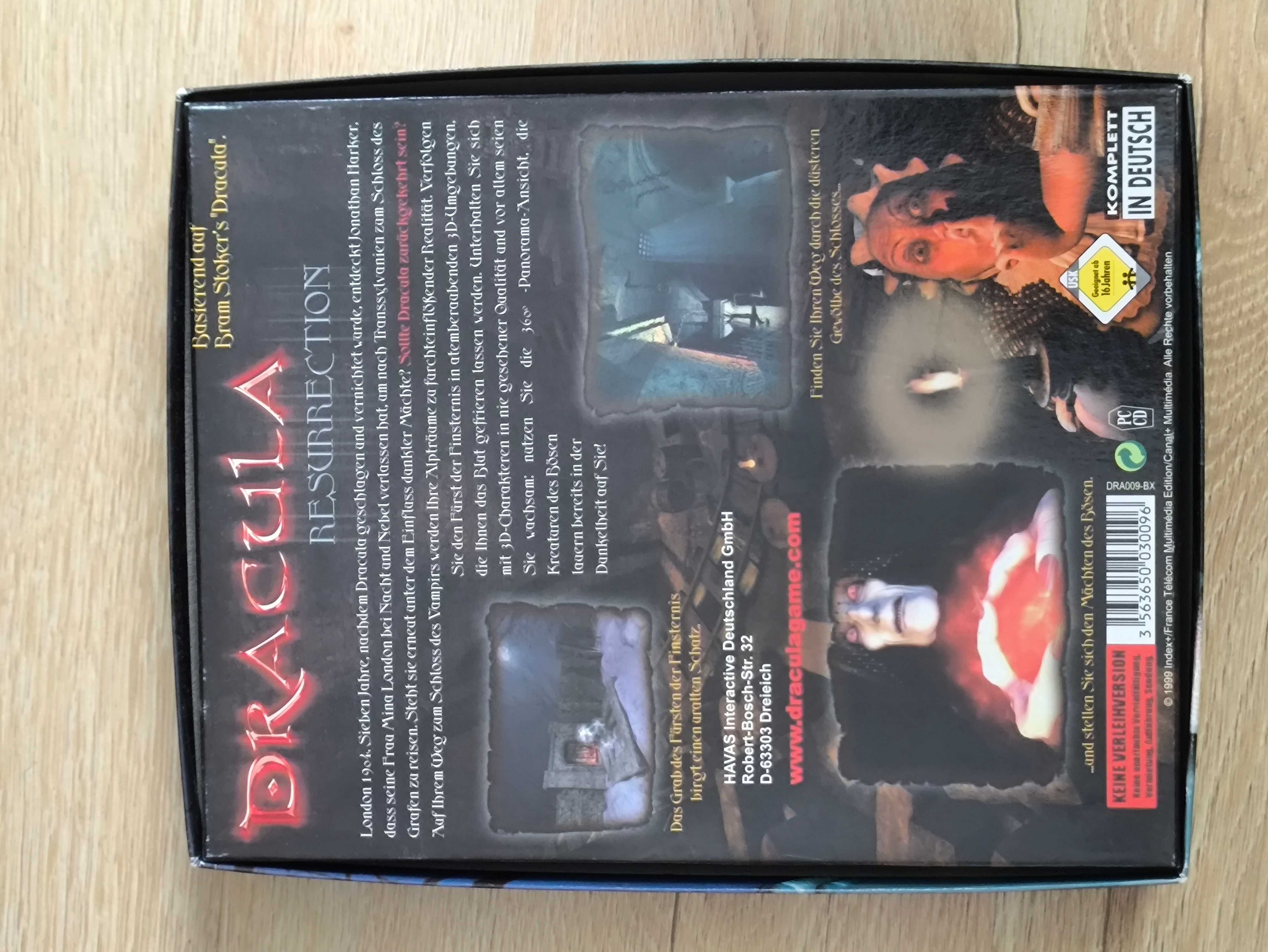 Dracula Resurrection  big box pc