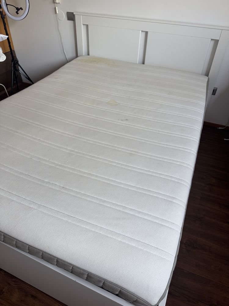 Kit Quarto ( Cama + colchao + mesas + luminarias)