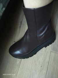 Демисезонные женские ботинки, челсы по стельке 28 см