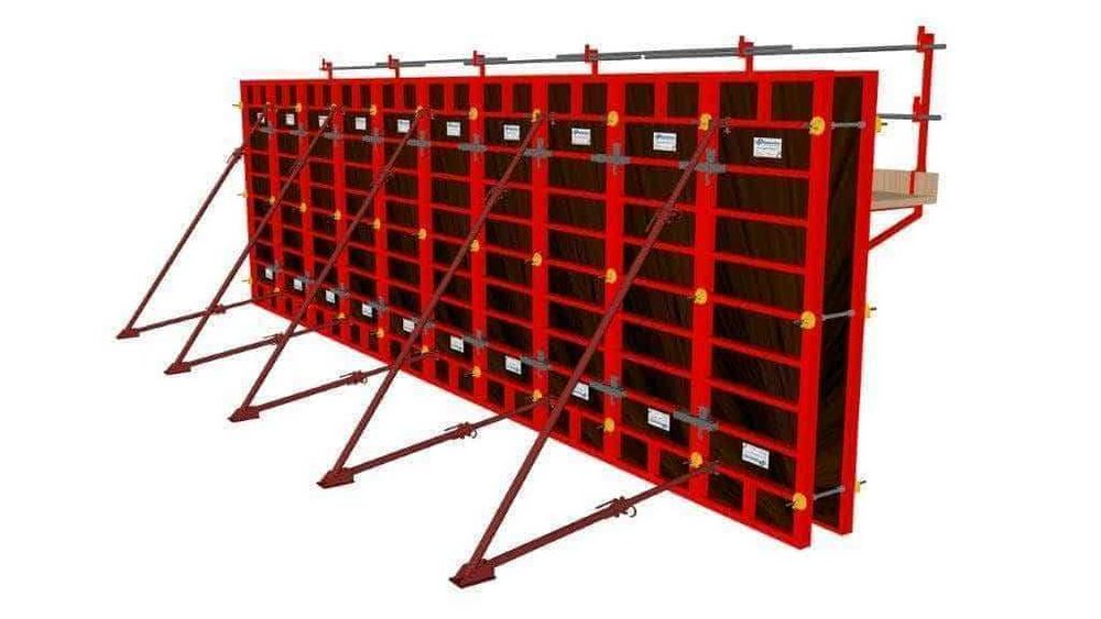 Cofragem Muro em ferro